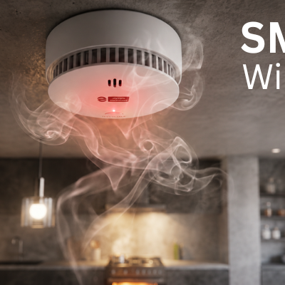 Νέος αυτόνομος WiFi ανιχνευτής καπνού BS-508/WiFi από την Olympia Electronics