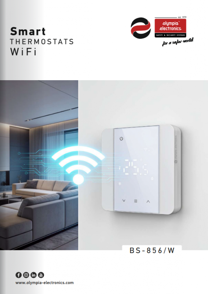 Smart WiFi Thermostat BS-856/W
