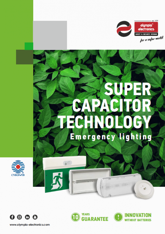 Super Capacitor Emergency Lighting