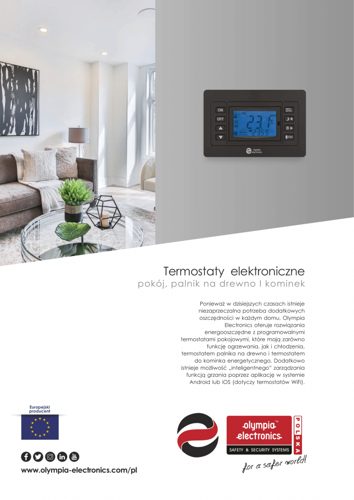 Termostaty elektroniczne