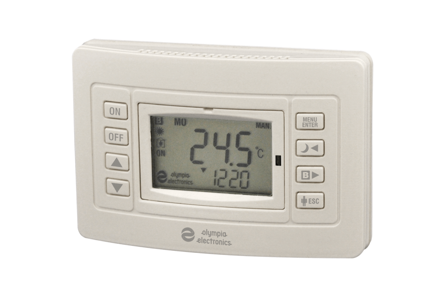 Termostato con bruciatore e potenza caldaia