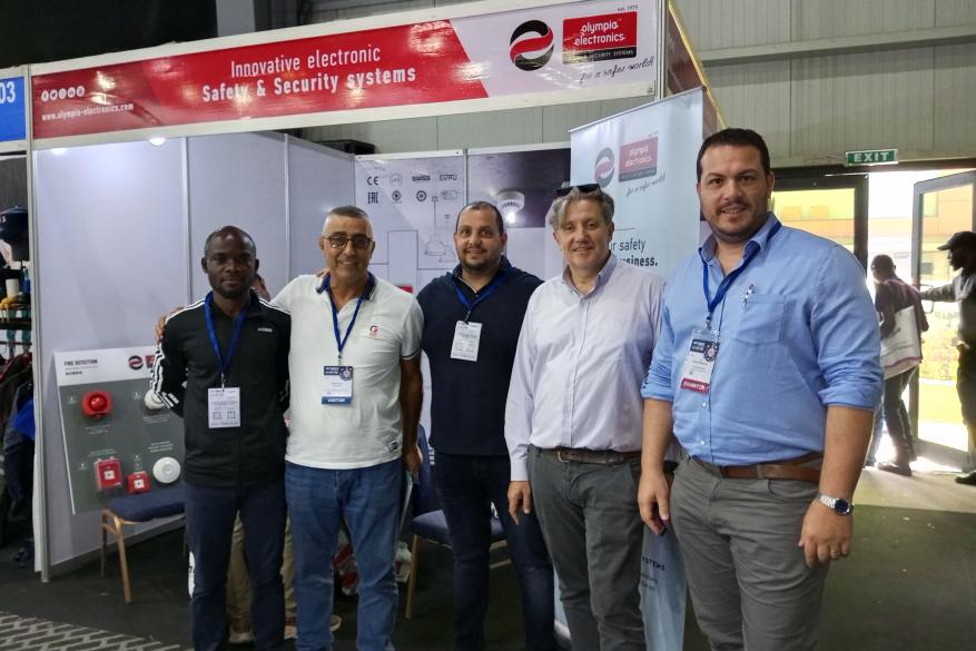 Η OLYMPIA ELECTRONICS S.A. στην έκθεση SECUREX WEST AFRICA 2023