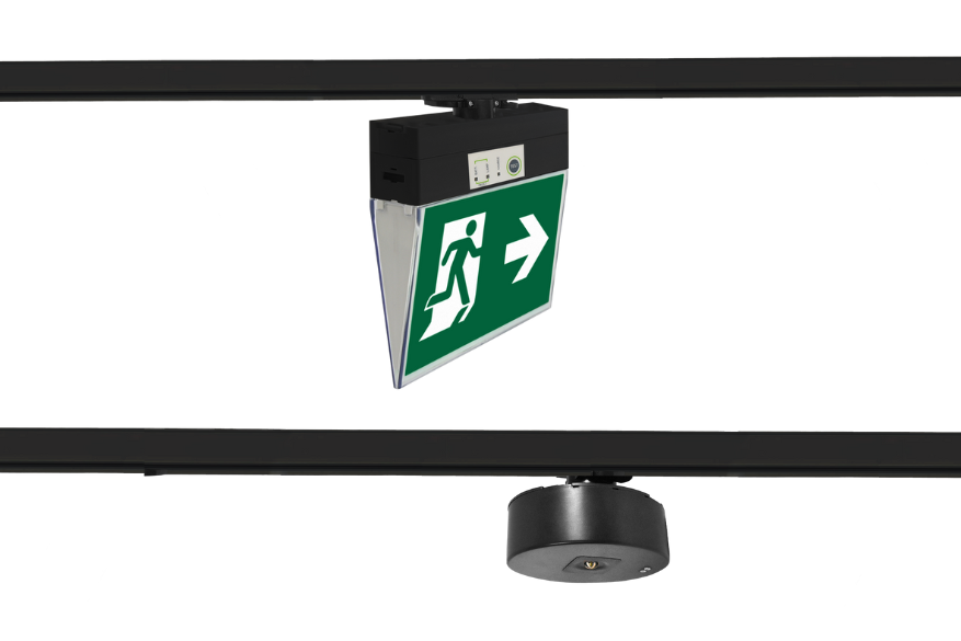 Emergency Luminaries for Rail