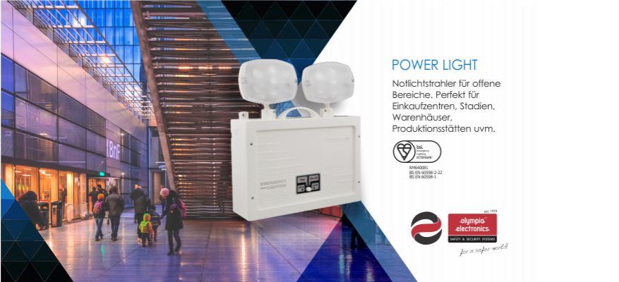 BSI-Zertifizierung für die Power Light Serie