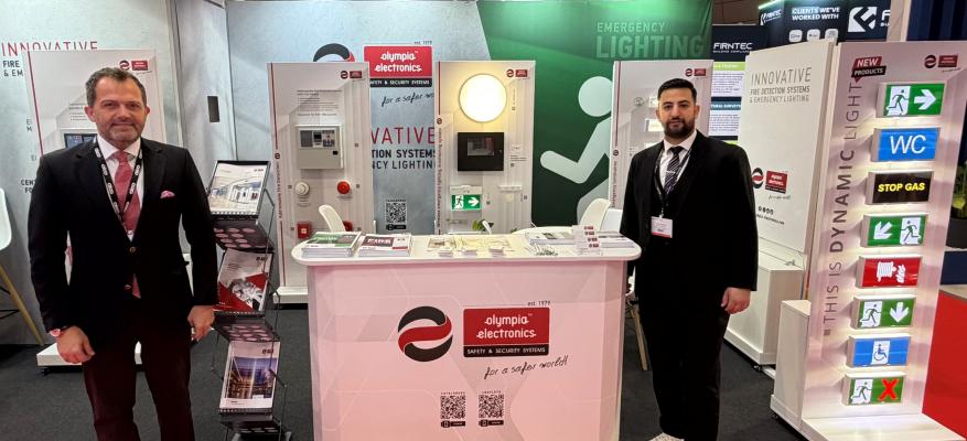 Η Olympia Electronics στο The Fire Safety Event στο Birmingham