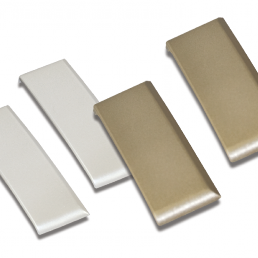 A-2000 - Set left-right decorative covers(white & bronze color)