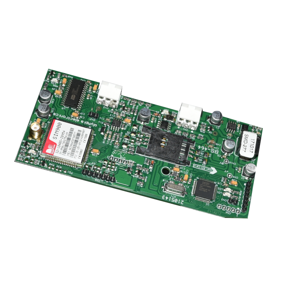 Burglar Alarm, BS-464, GSM Dialer card.