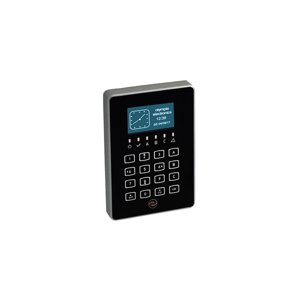Burglar Alarm, BS-477/SL, Wireless touch keypad with graphic display