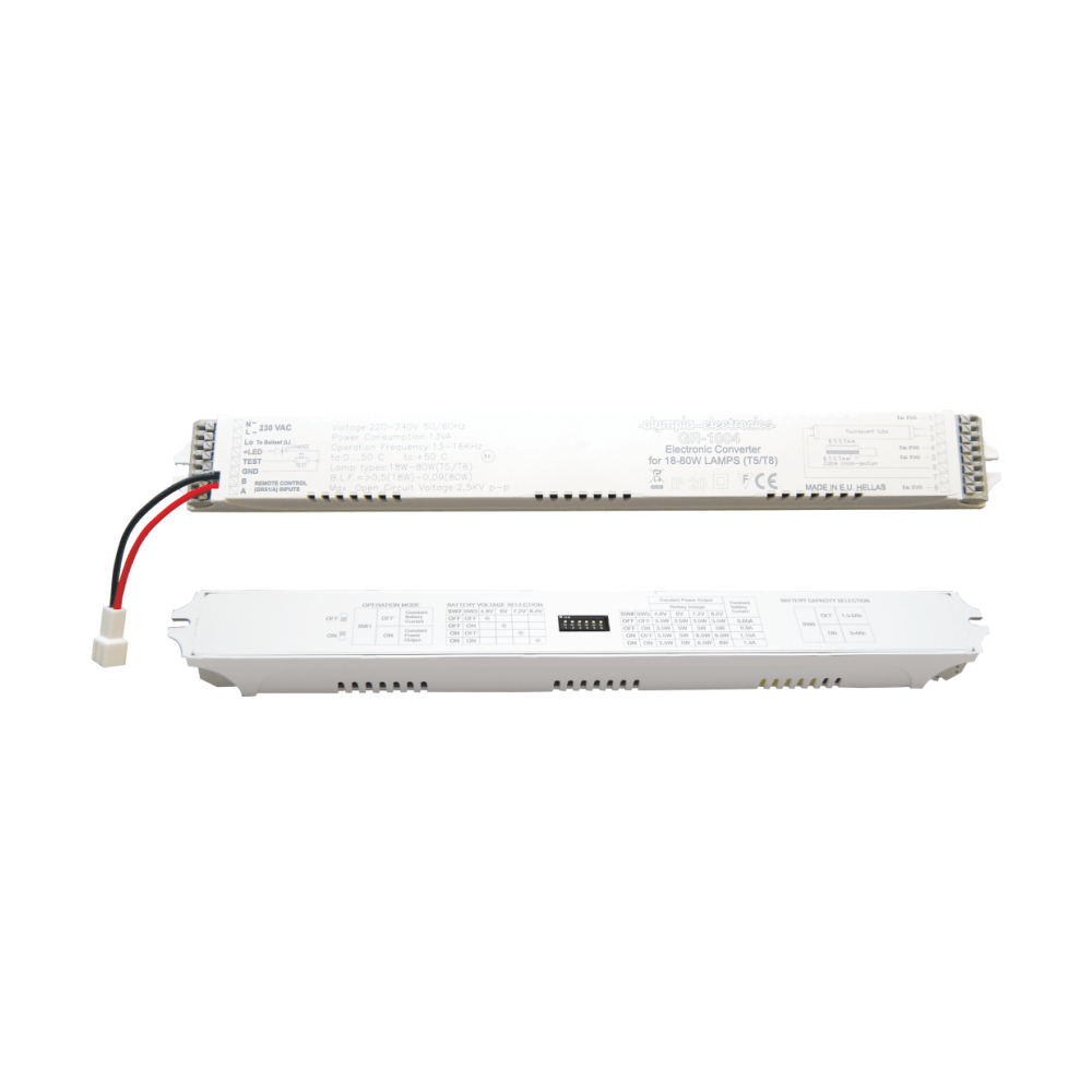 Emergency Light, GR-1004-D/72, Converters For LED Luminaries