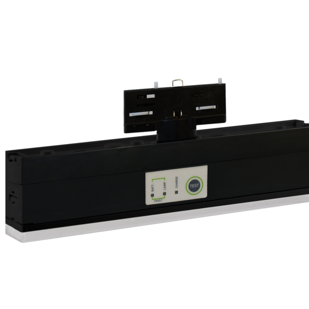 KLIN-20/ST/BLACK/TL – LED-Notleuchte für Stromschienensysteme