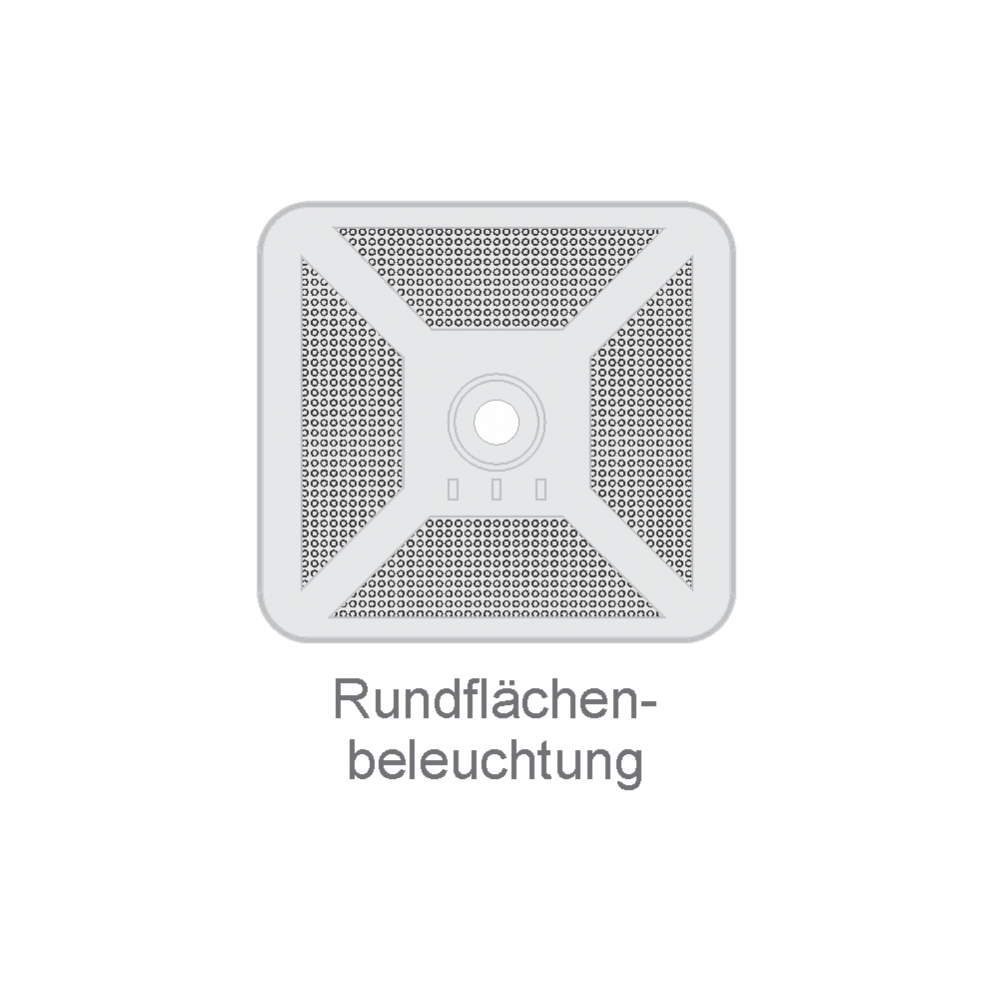 Geeignet für Rundlächenbeleuchtung