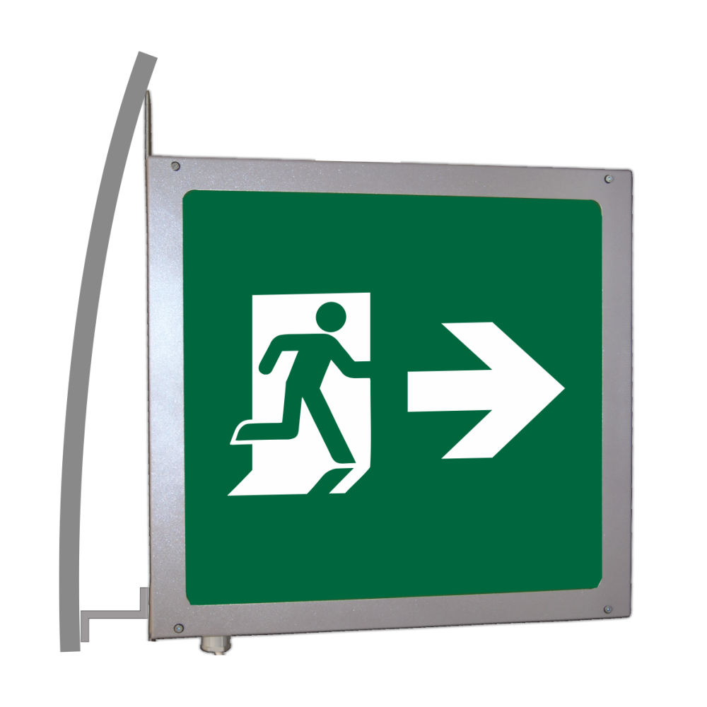 Emergency light, GR-577/L/15/ST/WP, Tunnel light